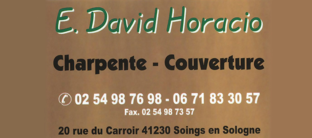  charpente- couverture David Horacio- Soings en Sologne-